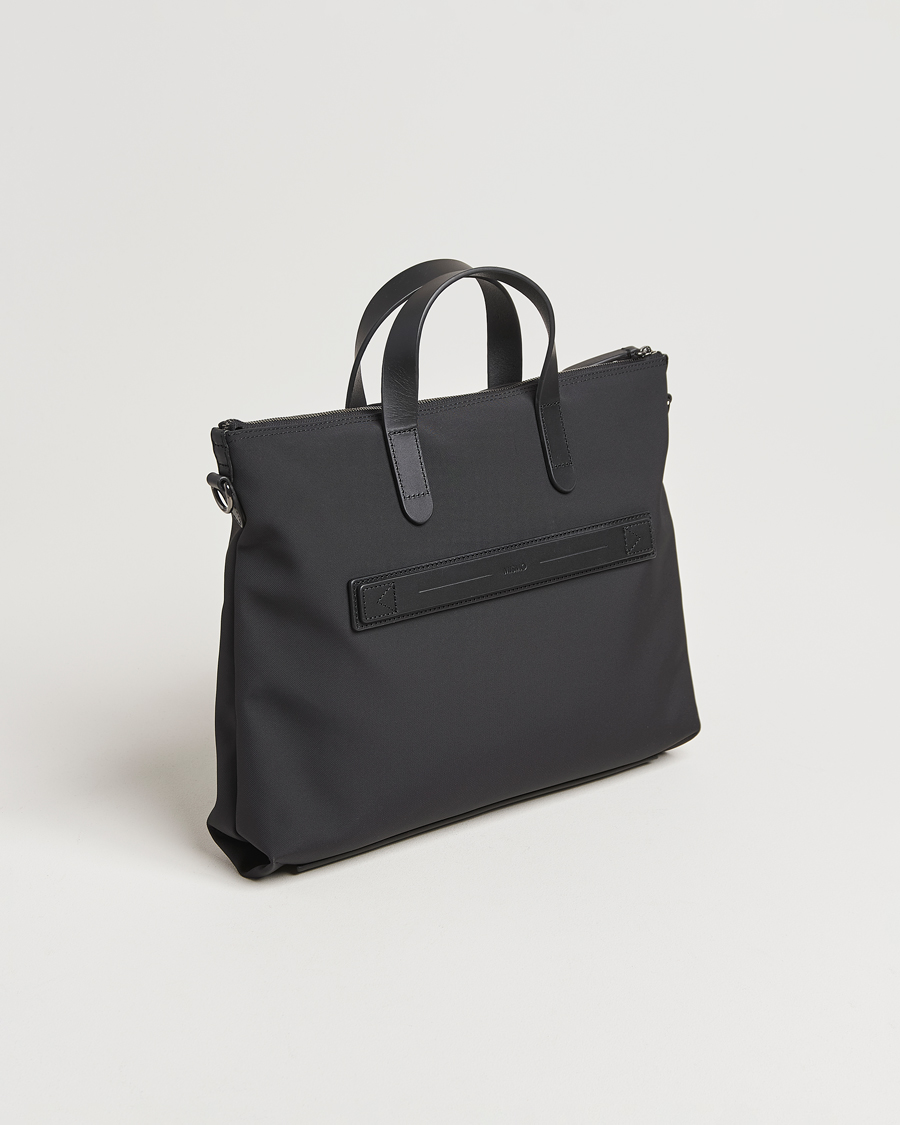 Homme | Sacs | Mismo | M/S Canvas Slim Brief Eclipse Black/Black
