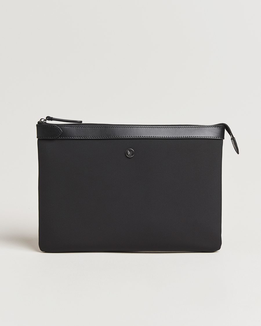 Heren | Tassen | Mismo | M/S Nylon Pouch Large Eclipse Black/Black