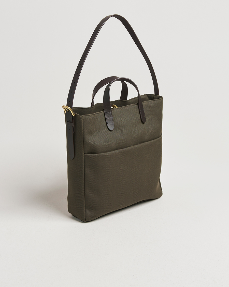Homme | Sacs | Mismo | M/S Field Tote Army/Dark Brown