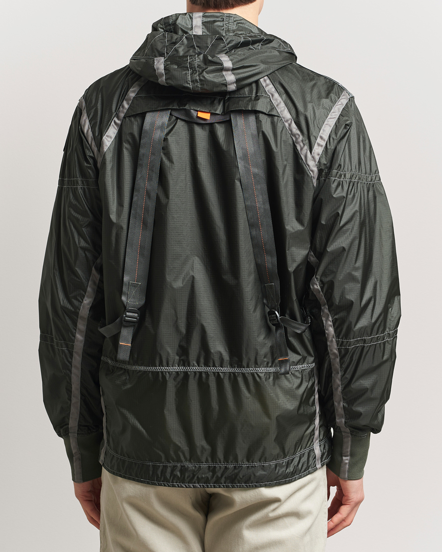 Homme | Manteaux Et Vestes | Parajumpers | Edge Nylon Double Ripstop Hooded Jacket Thyme Green
