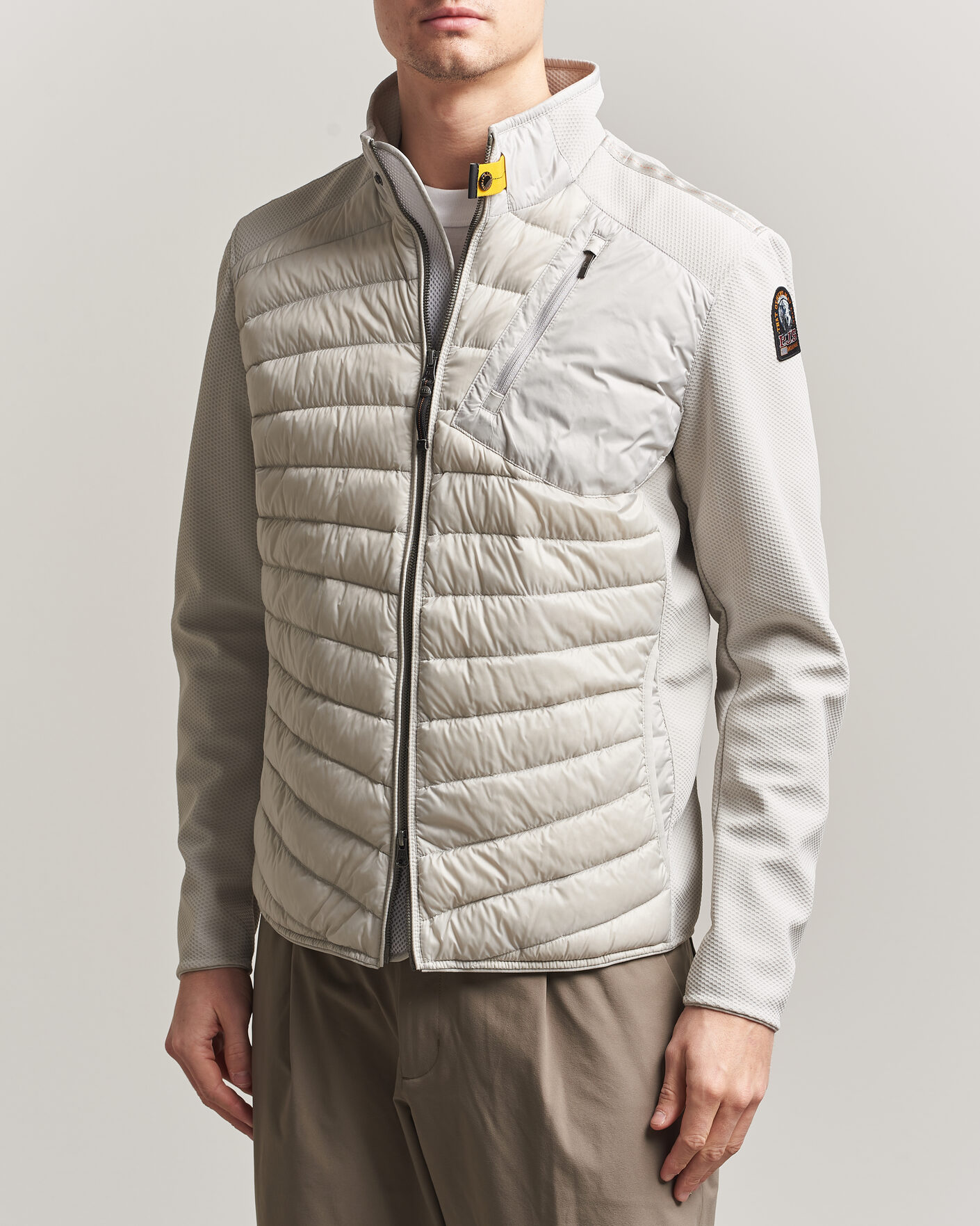 Homme | Manteaux Et Vestes | Parajumpers | Jayden Mesh Hybrid Jacket Ghiaccio