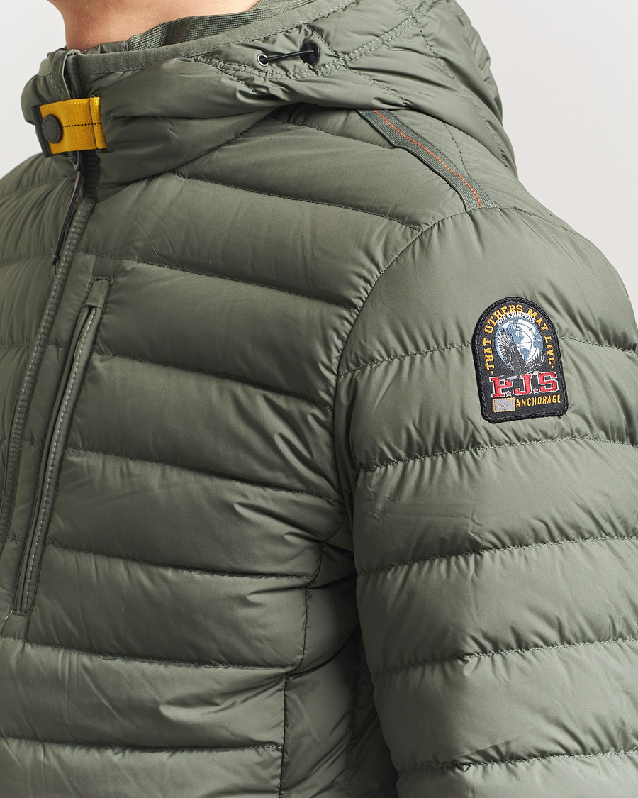 Heren | Jassen | Parajumpers | Last Minute Super Lightweight Hooded Jacket Thyme Green