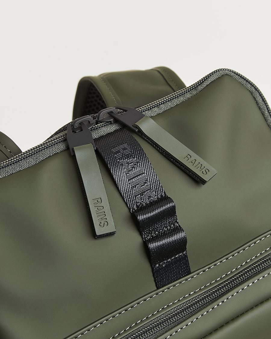 Heren | Tassen | RAINS | Trail Cargo Backpack Green