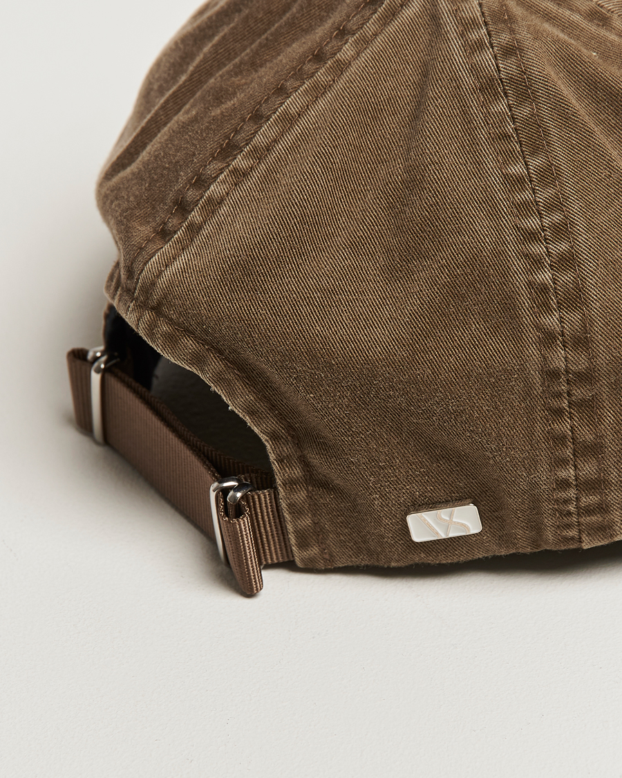 Homme | Bobs Et Casquettes | Varsity Headwear | Washed Cotton Baseball Cap Beige