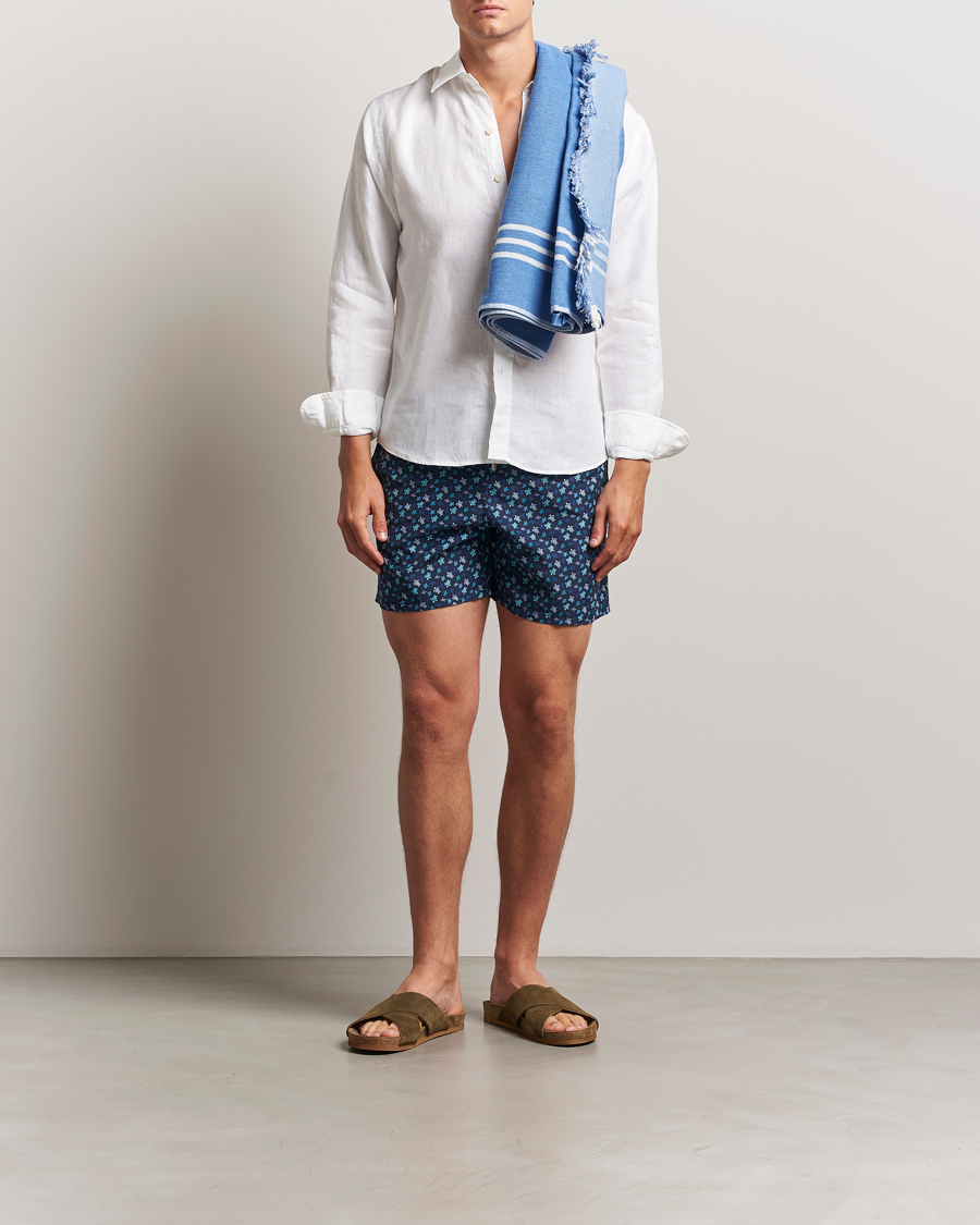 Heren | Zwembroek | Vilebrequin | Moorea Swimshorts Paon
