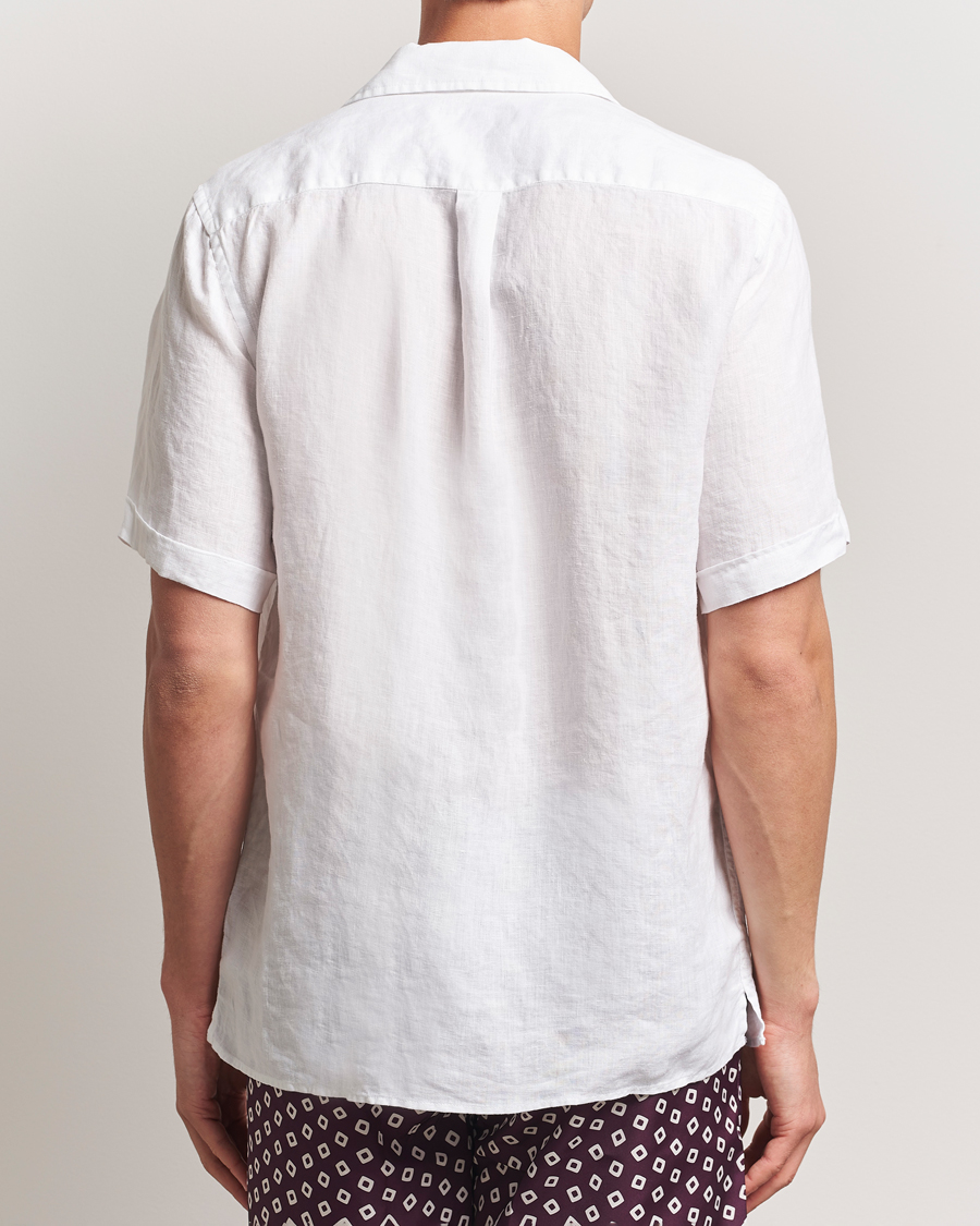 Homme | Chemises | Vilebrequin | Charli Resort Short Sleeve Shirt Blanc