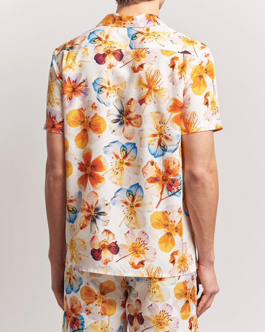 Heren | Overhemden | Orlebar Brown | Hibbert Oshibana Printed Shirt White Sand