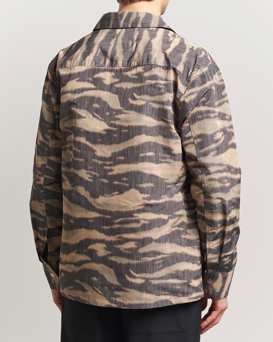 Heren | Overhemden | Jil Sander | Zip Shirt Jacket Camouflage