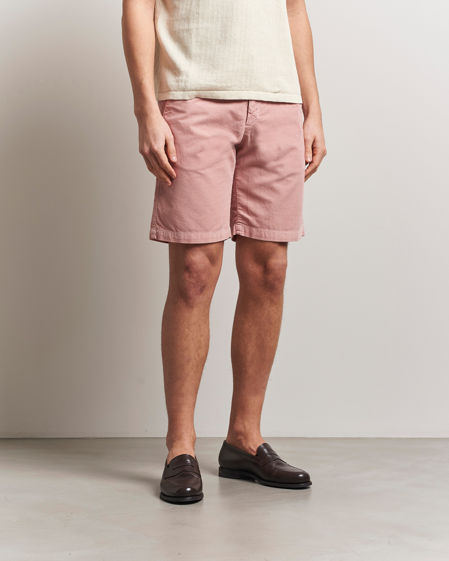 Homme | Shorts | Massimo Alba | Vela Baby Corduroy Shorts Pink
