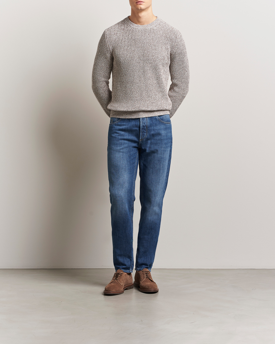 Homme | Jeans | Brunello Cucinelli | Traditional Fit Jeans Medium Wash