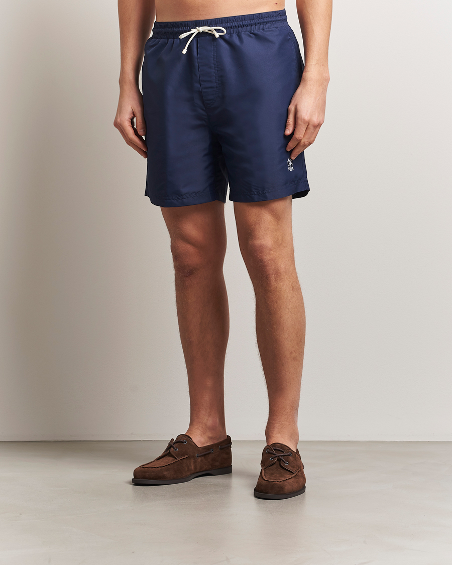 Homme | Maillots De Bain | Brunello Cucinelli | Nylon Swim Trunks Navy