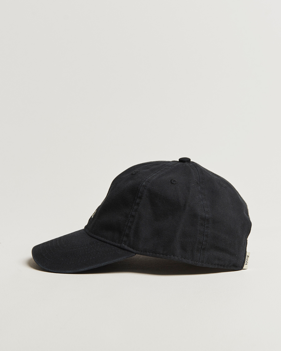 Heren | Hoeden en petten | Forét | Hawk Washed Cap Black