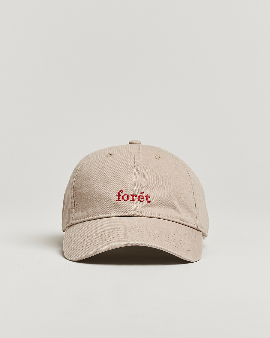 Heren | Hoeden en petten | Forét | Hawk Washed Cap Khaki