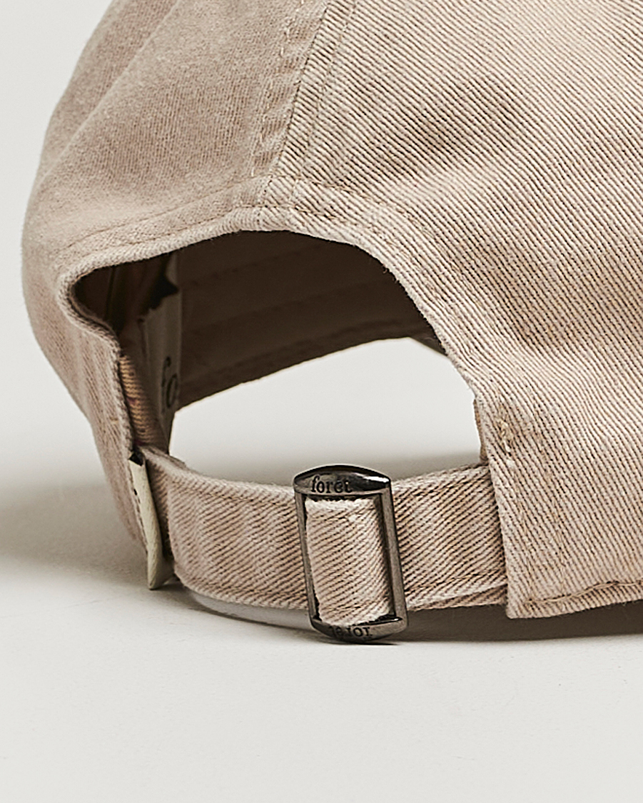 Heren | Hoeden en petten | Forét | Hawk Washed Cap Khaki