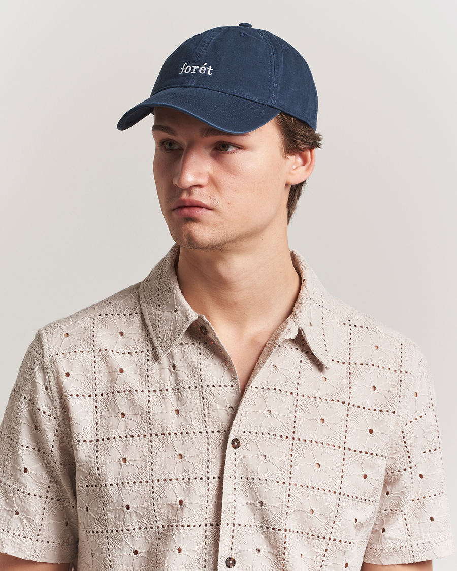 Homme | Bobs Et Casquettes | Forét | Hawk Washed Cap Navy