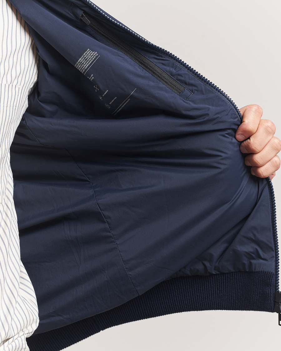 Heren | Jassen | Scandinavian Edition | Leeway Hybrid Jacket Navy Blue
