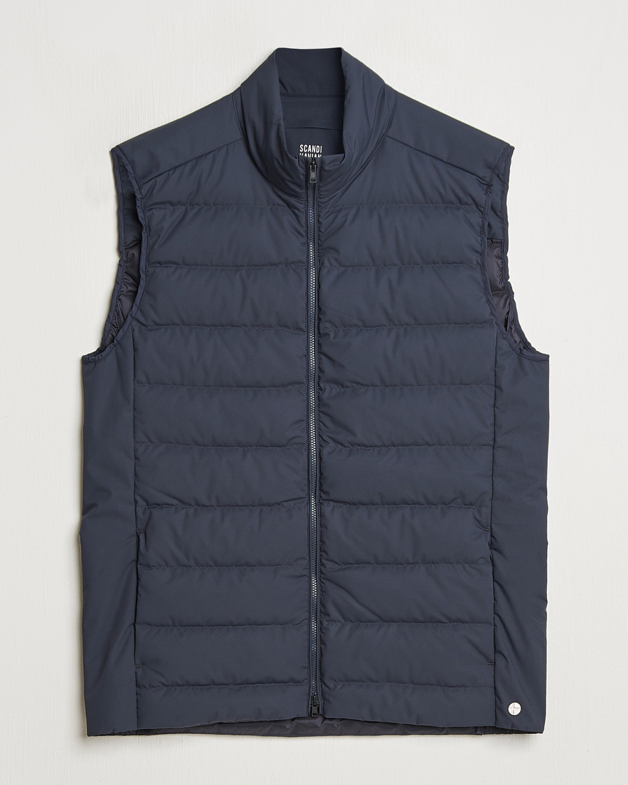 Homme | Gilets | Scandinavian Edition | Ratio II Down Padded Vest Midnight Blue