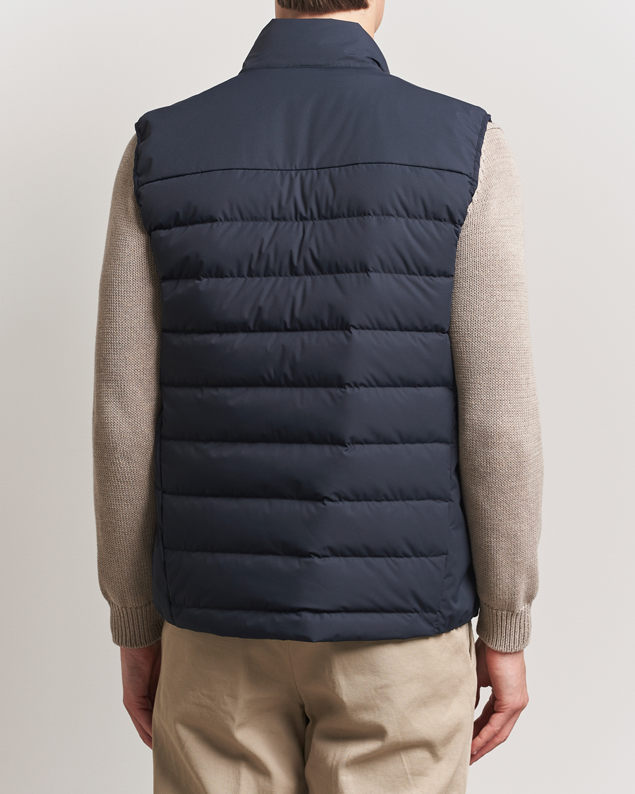 Homme | Gilets | Scandinavian Edition | Ratio II Down Padded Vest Midnight Blue