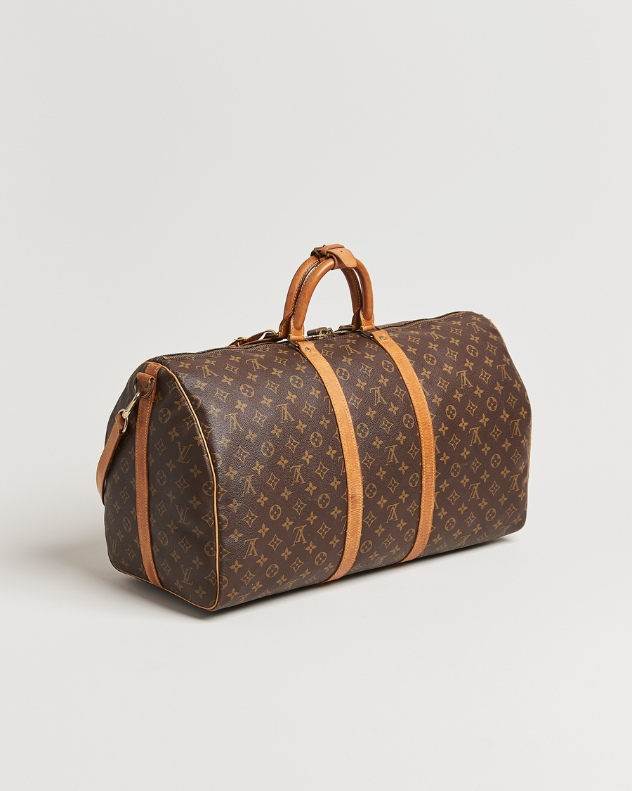 Heren | Louis Vuitton Pre-Owned Keepall Bandoulière 55 Monogram  | Louis Vuitton Pre-Owned | Keepall Bandoulière 55 Monogram 