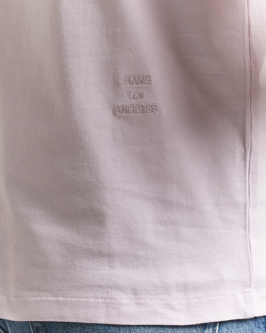 Heren | T-shirts | FRAME | Logo T-Shirt Light Pink