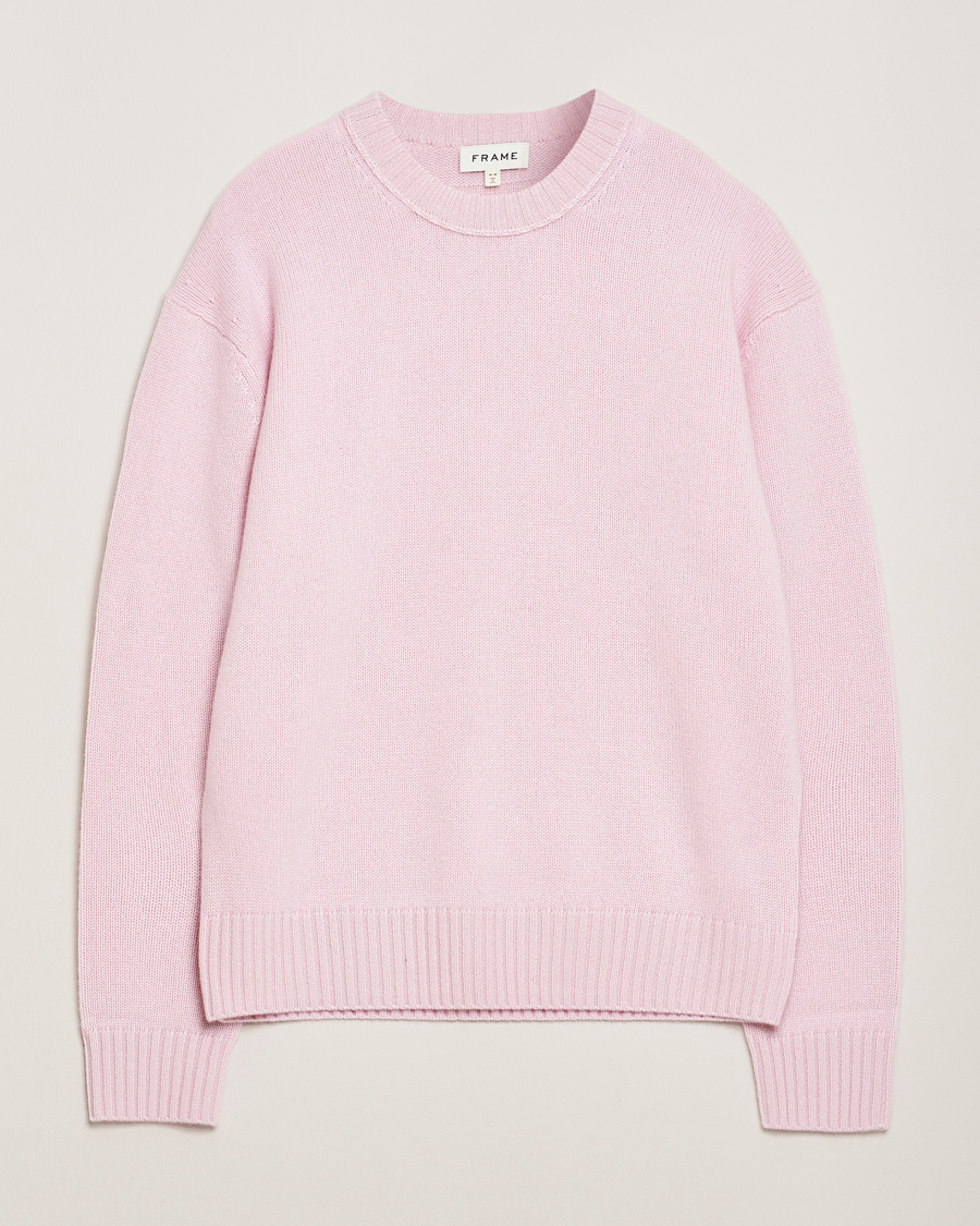 Heren | Truien | FRAME | Cashmere Crewneck Light Pink