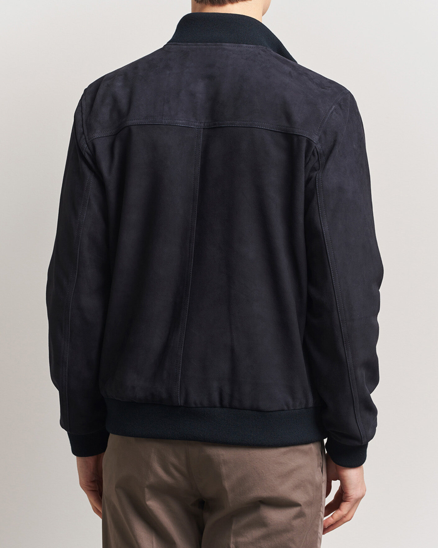 Heren | Jassen | Valstar | Valstarino Suede Jacket Navy