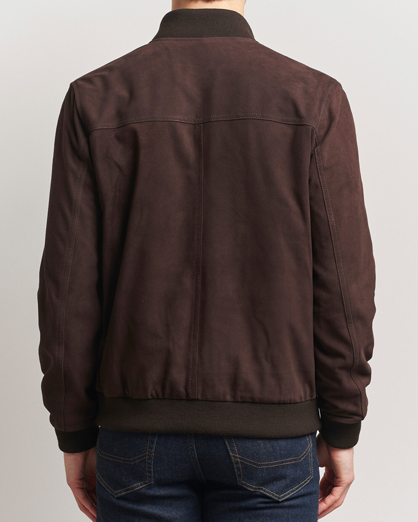 Heren | Jassen | Valstar | Valstarino Suede Jacket Dark Brown