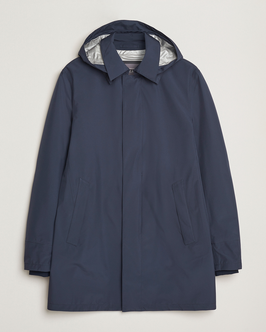 Heren | Jassen | Herno | Gore-Tex Coat Navy