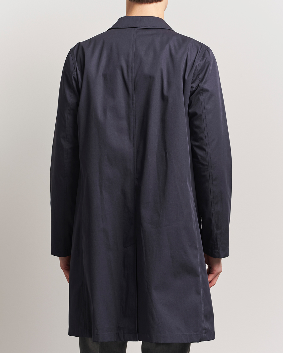 Homme | Manteaux Et Vestes | Herno | Cotton Car Coat Navy
