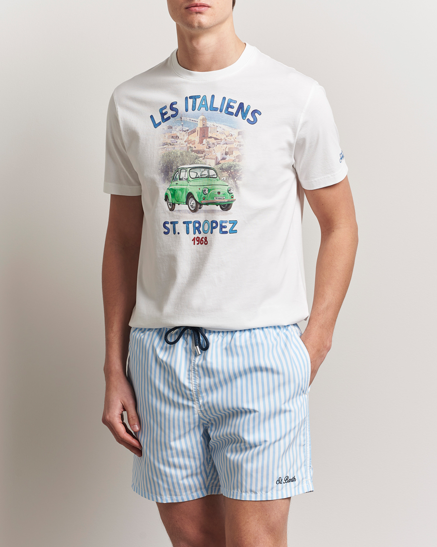 Heren | T-shirts | MC2 Saint Barth | Printed Cotton T-Shirt Italiennes