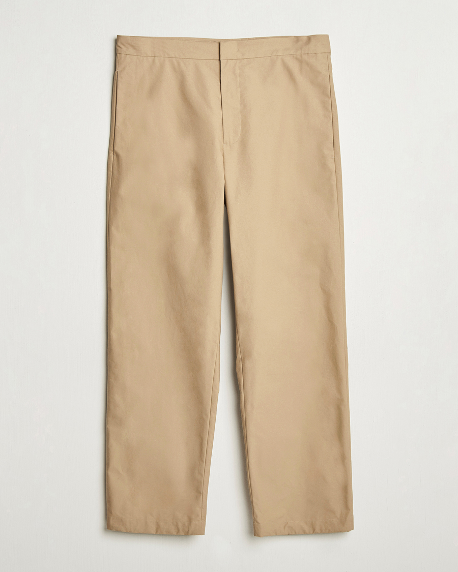 Homme | Pantalons | Jil Sander | Organic Cotton Trousers Khaki