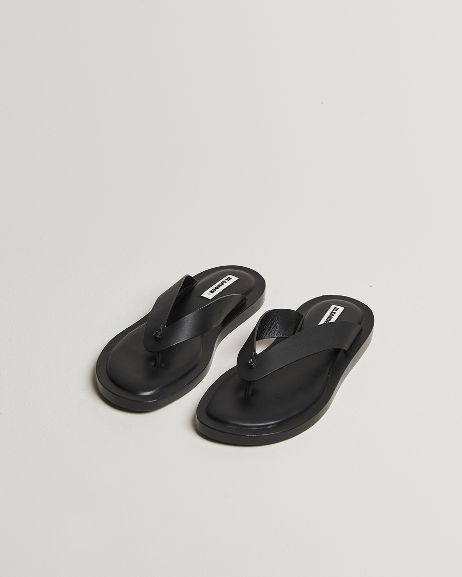 Homme | Jil Sander Leather Sandals Black | Jil Sander | Leather Sandals Black
