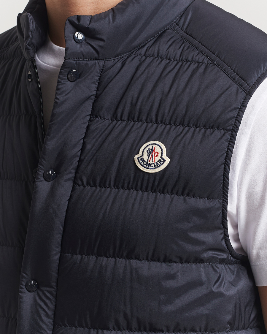 Heren | Gilets | Moncler | Barthe Vest Navy