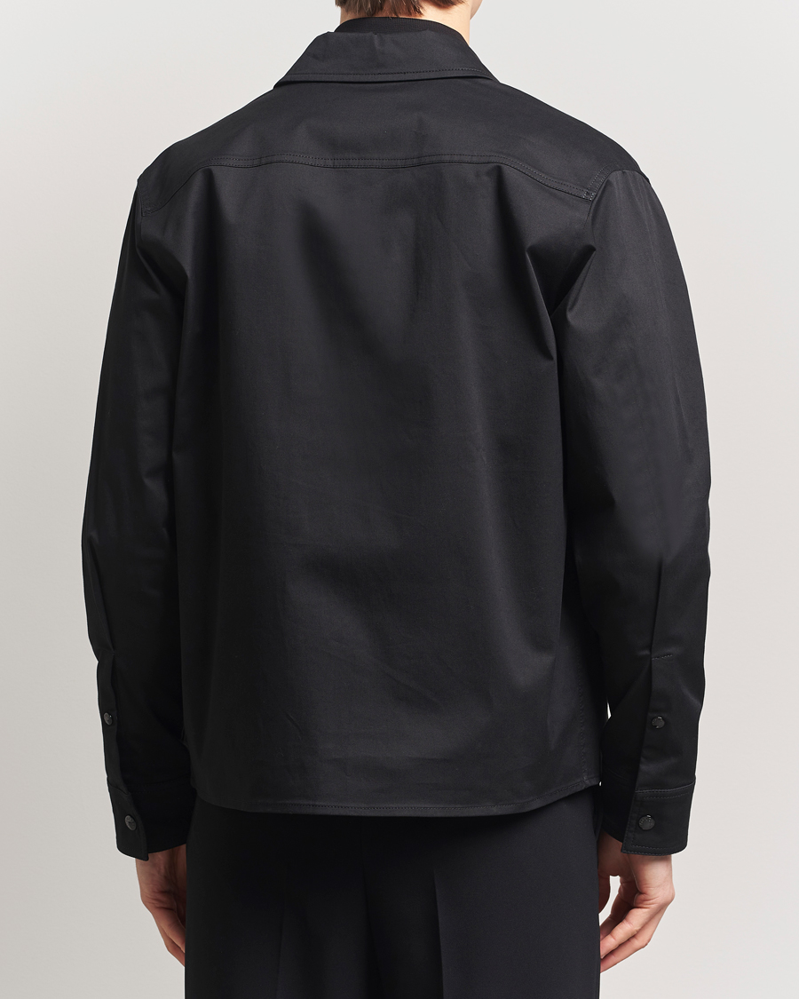 Homme | Chemises | Moncler | Zip Overshirt Black