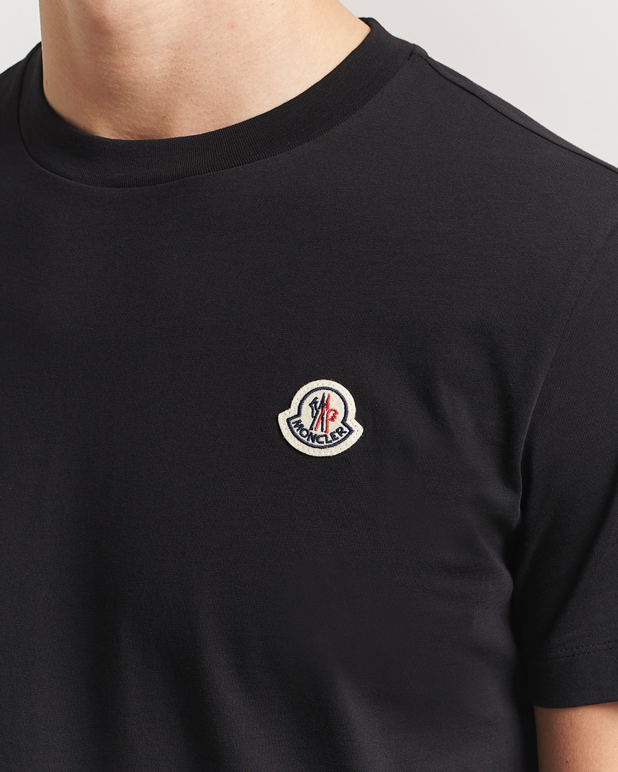 Heren | T-shirts | Moncler | 3-pack Logo T-Shirts Black