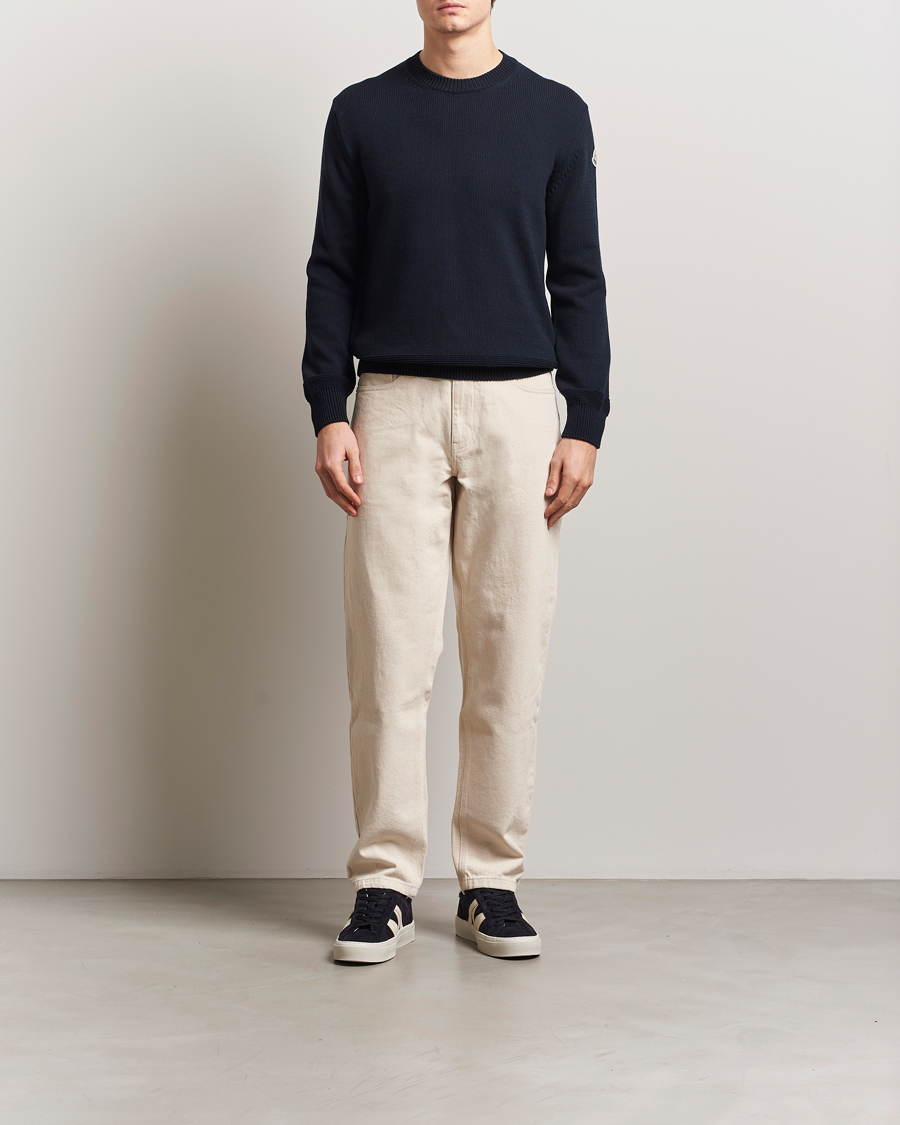 Heren | Truien | Moncler | Crew Neck Sweater Navy