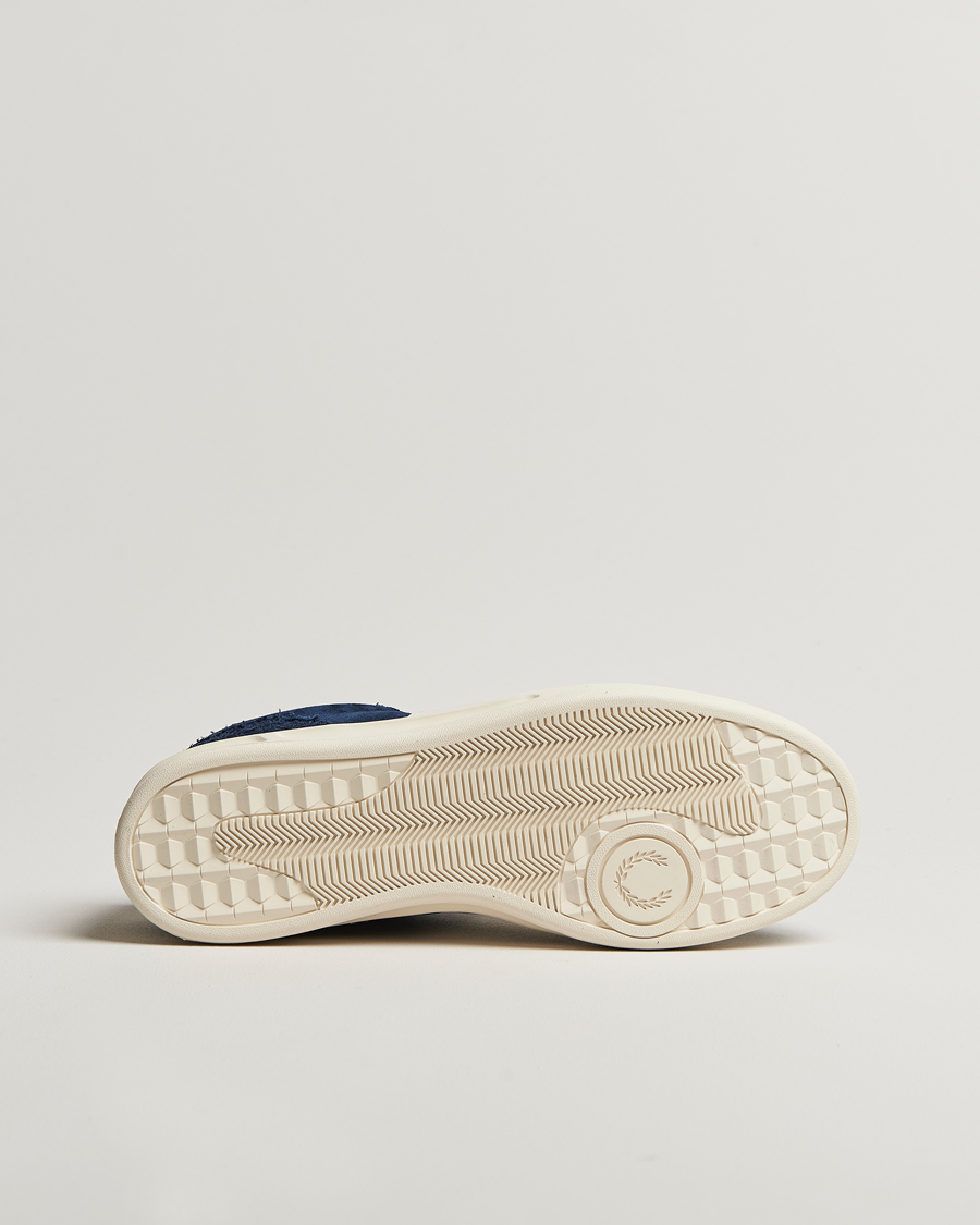 Homme | Fred Perry B4 Suede Sneaker Tennis Blue | Fred Perry | B4 Suede Sneaker Tennis Blue