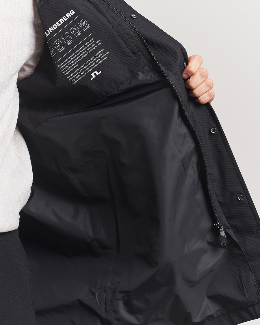 Heren | Jassen | J.Lindeberg | Tobias Midlength Jacket Black