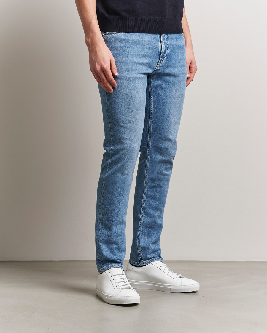 Heren | Jeans | J.Lindeberg | Jax Light Wash Slim Jeans Light Blue