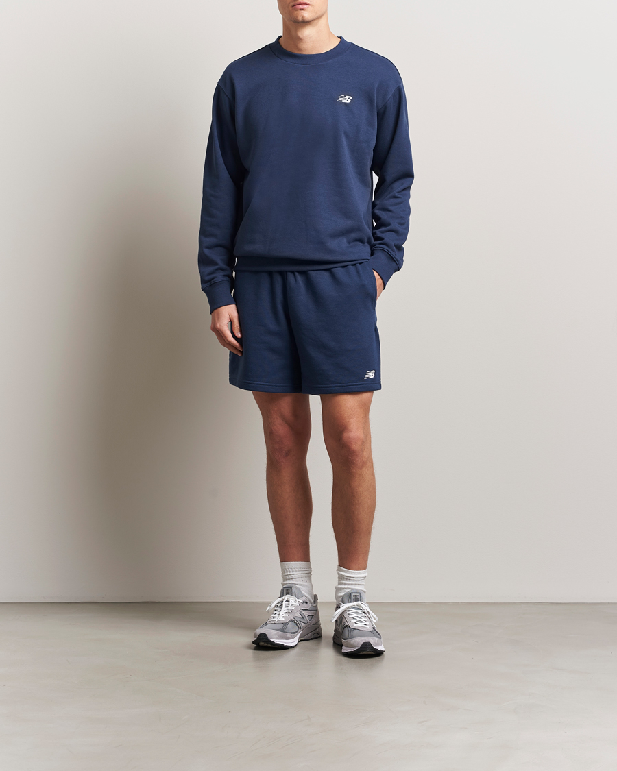 Heren | Korte broek | New Balance | Essentials French Terry Shorts Navy