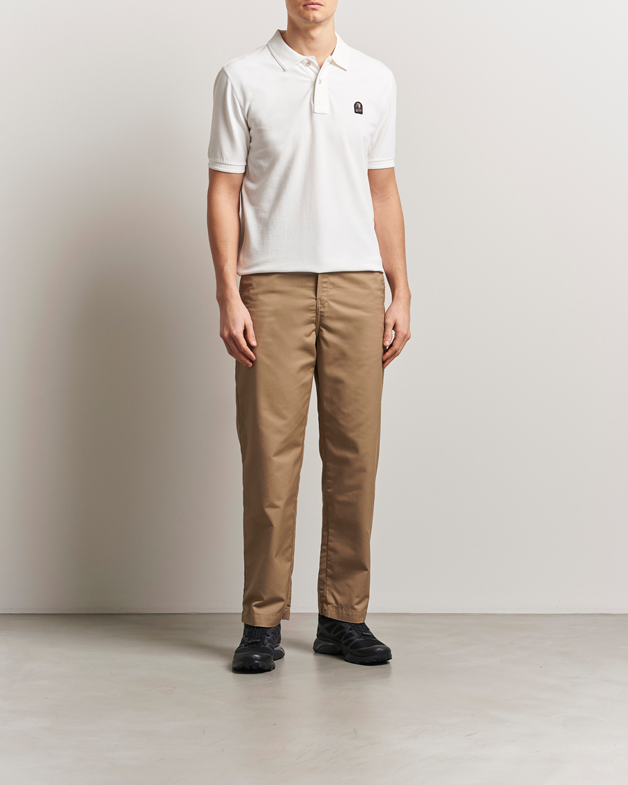 Heren | Polo's | Parajumpers | Patch Polo White