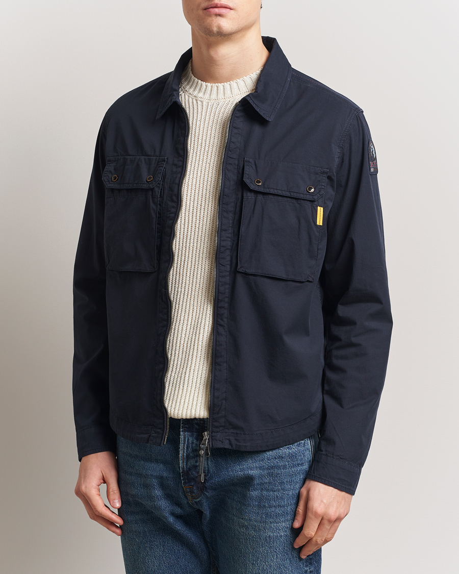 Heren | Overhemden | Parajumpers | Tel Claimer Overshirt Blue Navy
