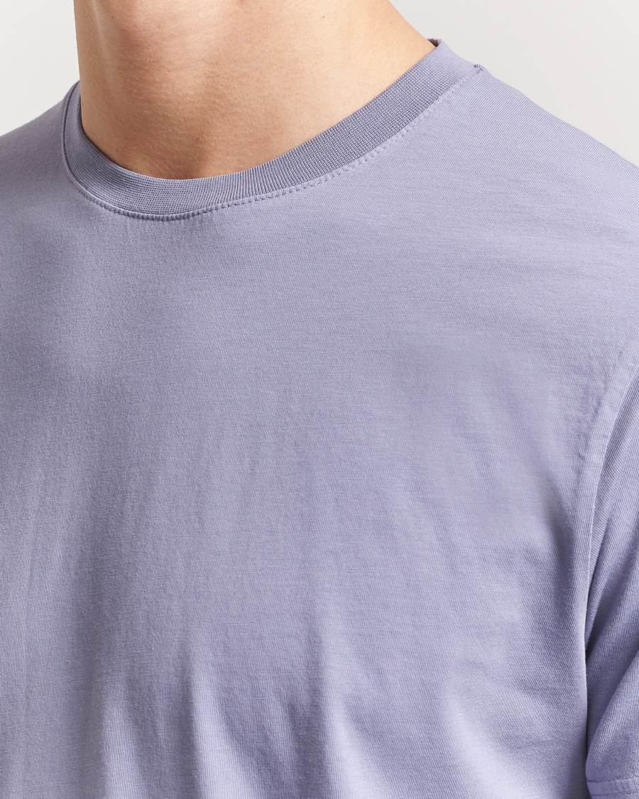 Heren | T-shirts | Colorful Standard | Classic Organic T-Shirt Purple Jade