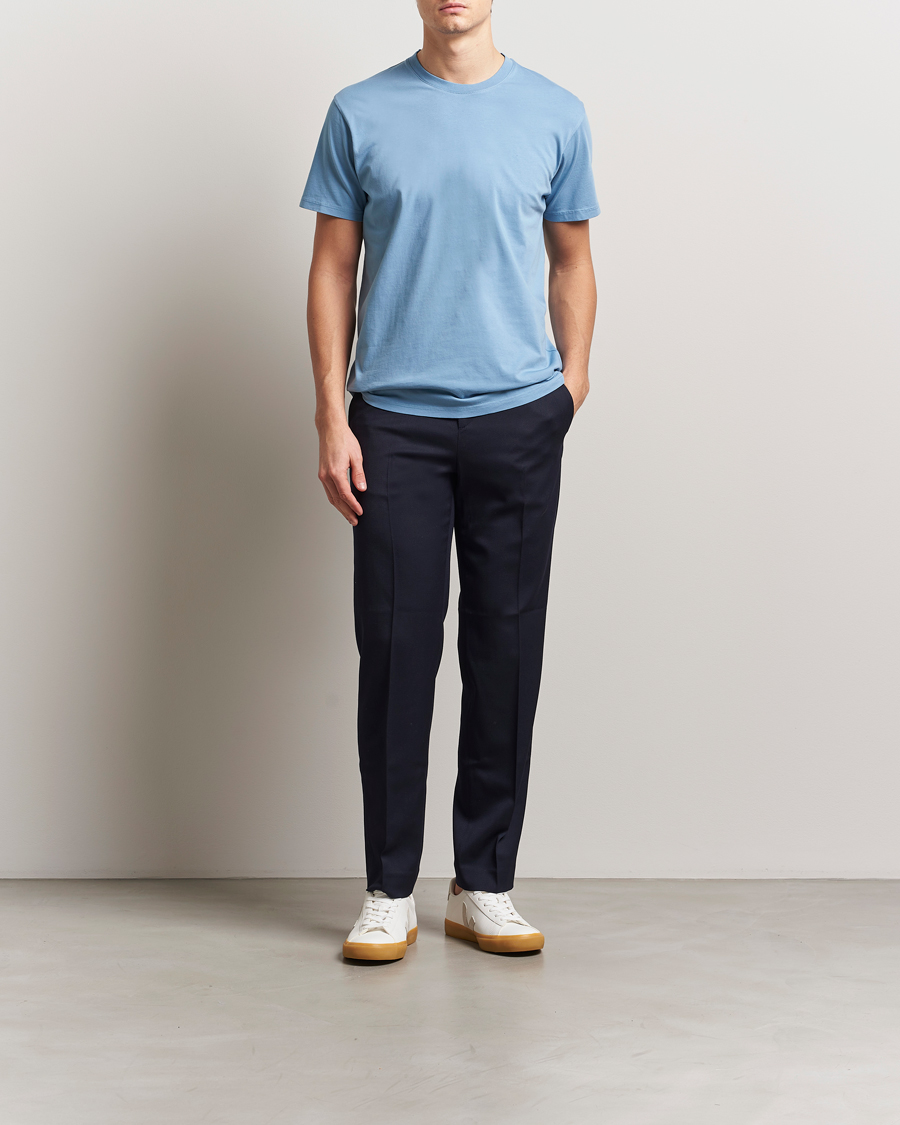 Heren | T-shirts | Colorful Standard | Classic Organic T-Shirt Seaside Blue