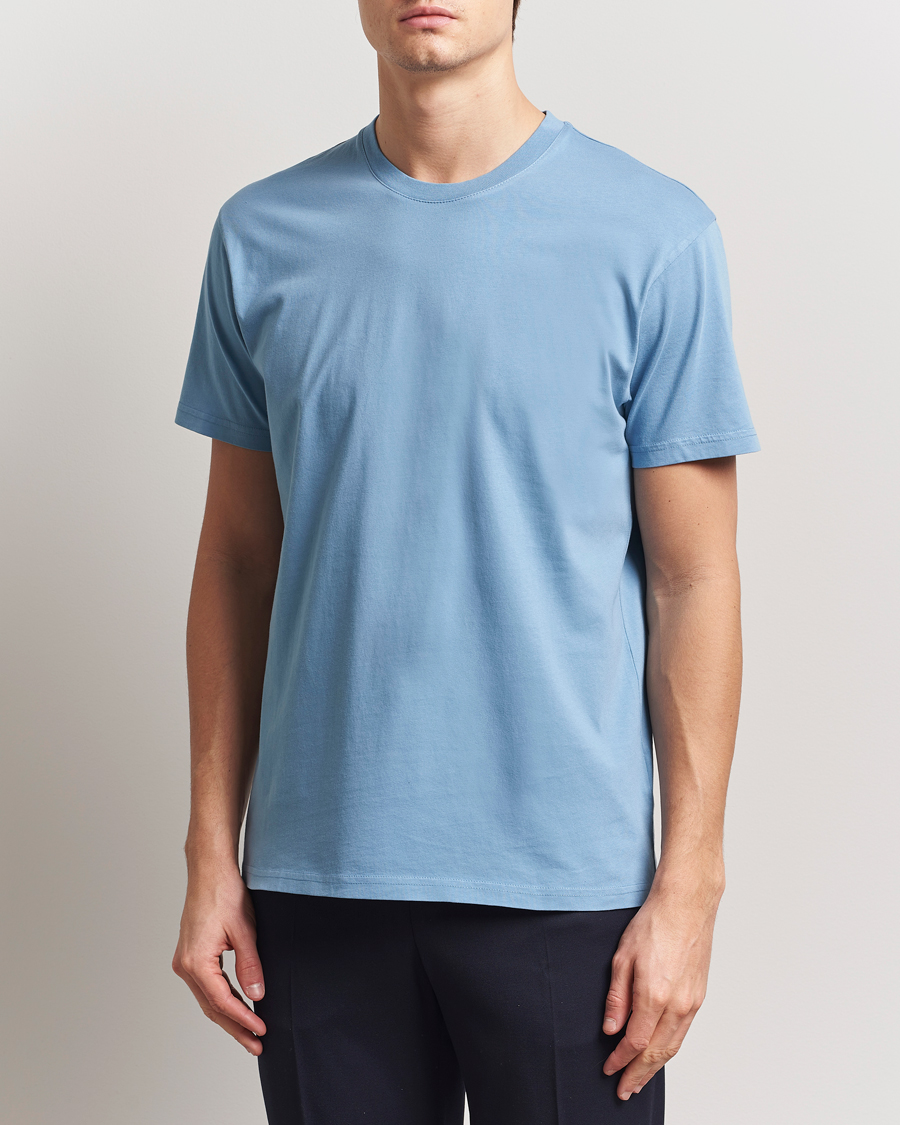 Heren | T-shirts | Colorful Standard | Classic Organic T-Shirt Seaside Blue