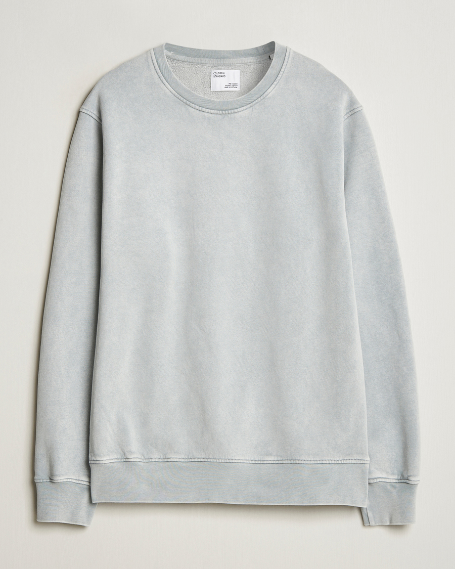 Heren | Truien | Colorful Standard | Classic Organic Crew Neck Sweat Faded Grey
