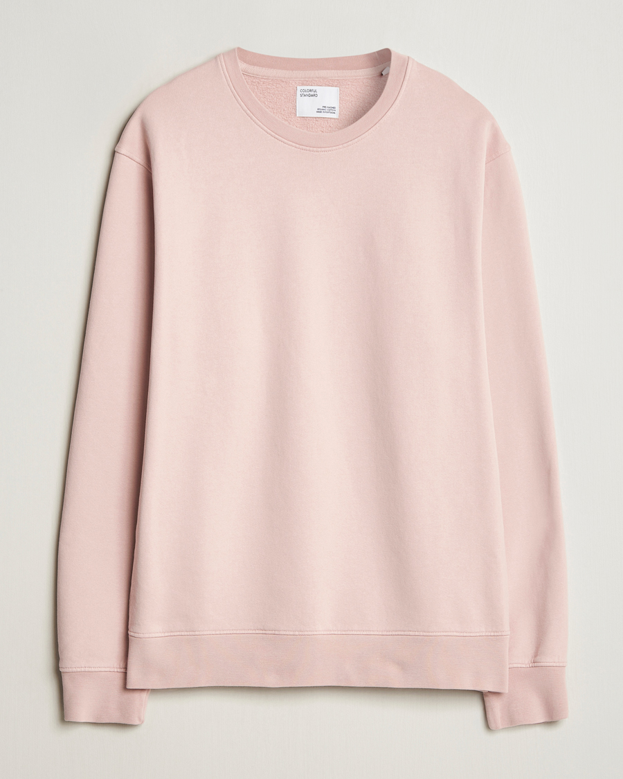 Heren | Truien | Colorful Standard | Classic Organic Crew Neck Sweat Faded Pink