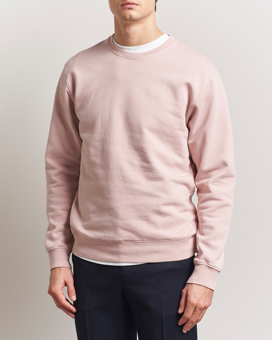 Homme | Pulls Et Tricots | Colorful Standard | Classic Organic Crew Neck Sweat Faded Pink