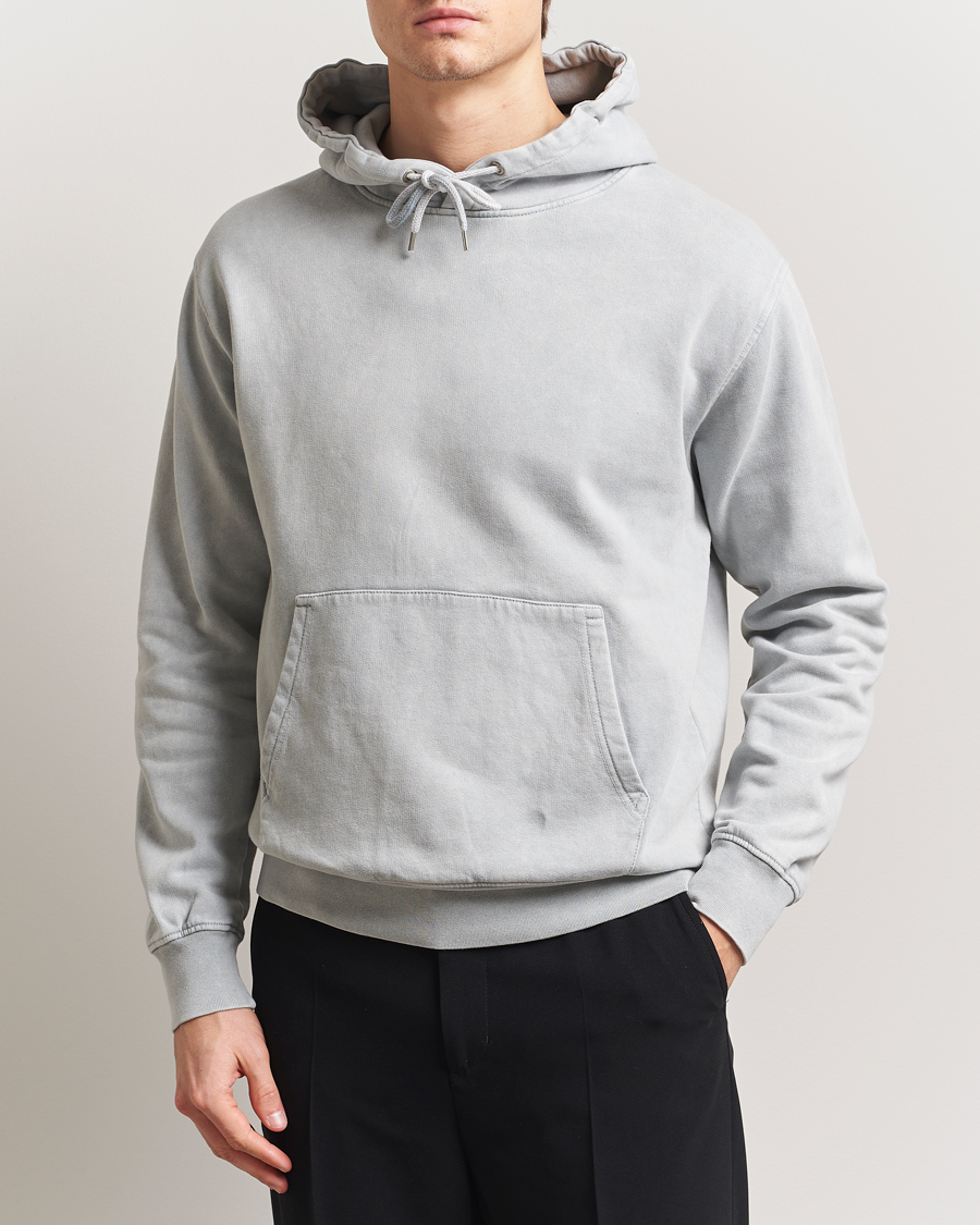 Heren | Truien | Colorful Standard | Classic Organic Hood Faded Grey