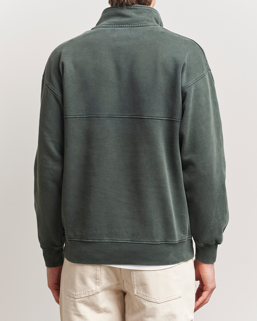 Heren | Truien | Colorful Standard | Classic Organic Half-Zip Midnight Forest